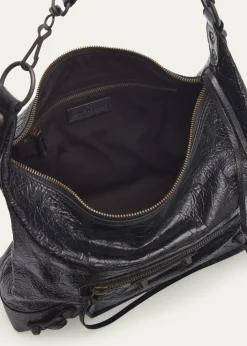 BalenciagaLe City Small Leather Hobo Bag