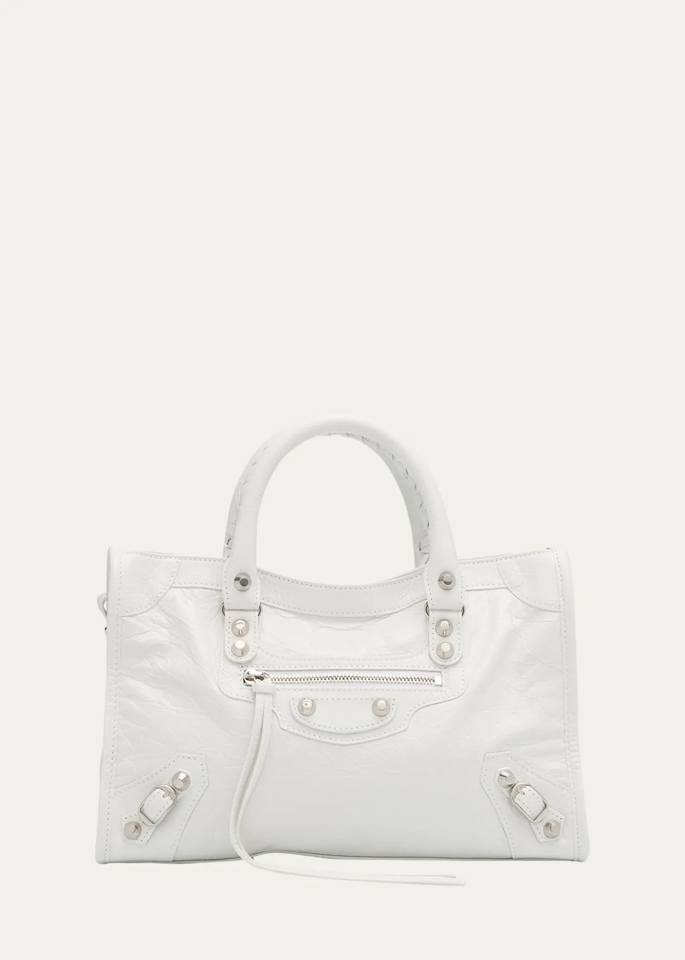 BalenciagaLe City Small Leather Top-Handle Bag