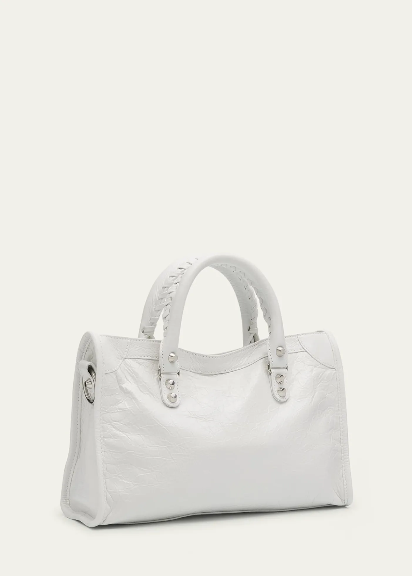 BalenciagaLe City Small Leather Top-Handle Bag
