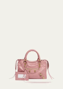 BalenciagaLe City Small Leather Top-Handle Bag