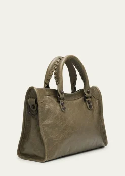 BalenciagaLe City Small Leather Top-Handle Bag