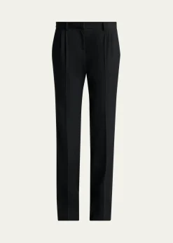 BalenciagaLow-Rise Slim-Leg Tailored Pants