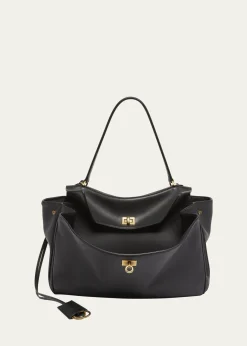 BalenciagaRodeo Medium Leather Top-Handle Bag