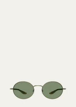 Barton PerreiraAnamcara Metal Oval Sunglasses