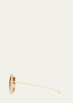 Barton PerreiraMargret Square Sunglasses