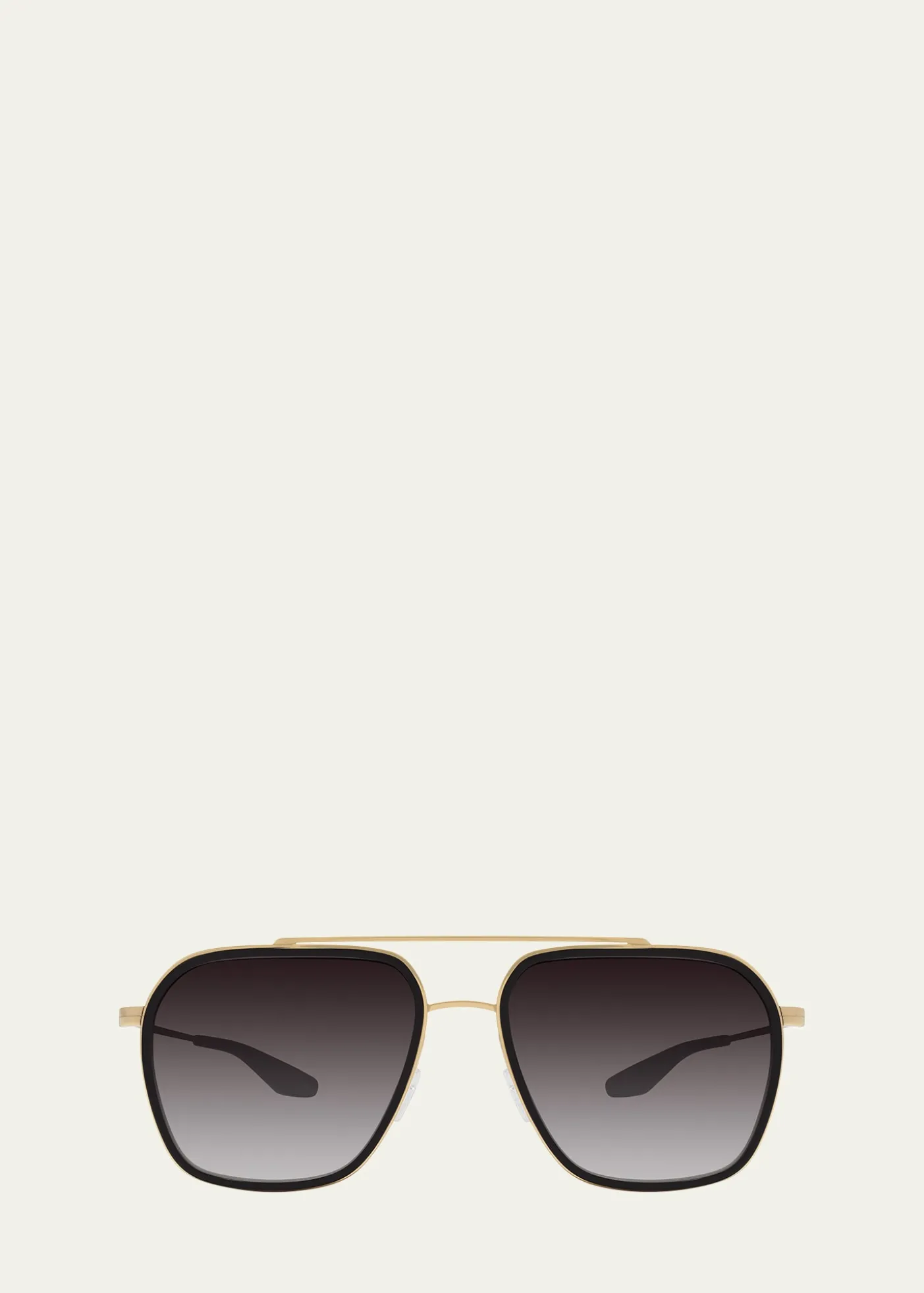 Barton PerreiraRizzo 58mm Titanium & Acetate Aviator Sunglasses