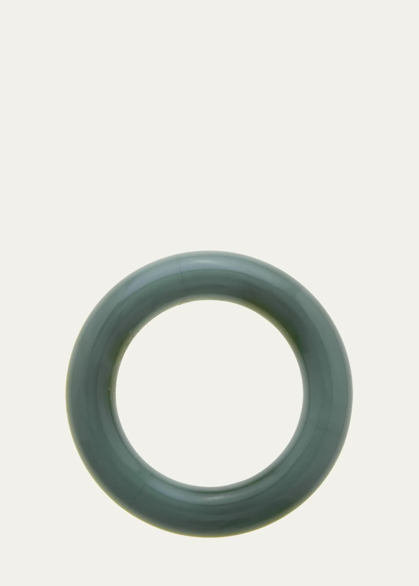Ben-AmunPastel Green Resin Bangle