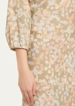 BERNADETTEBerna Floral Linen Maxi Dress