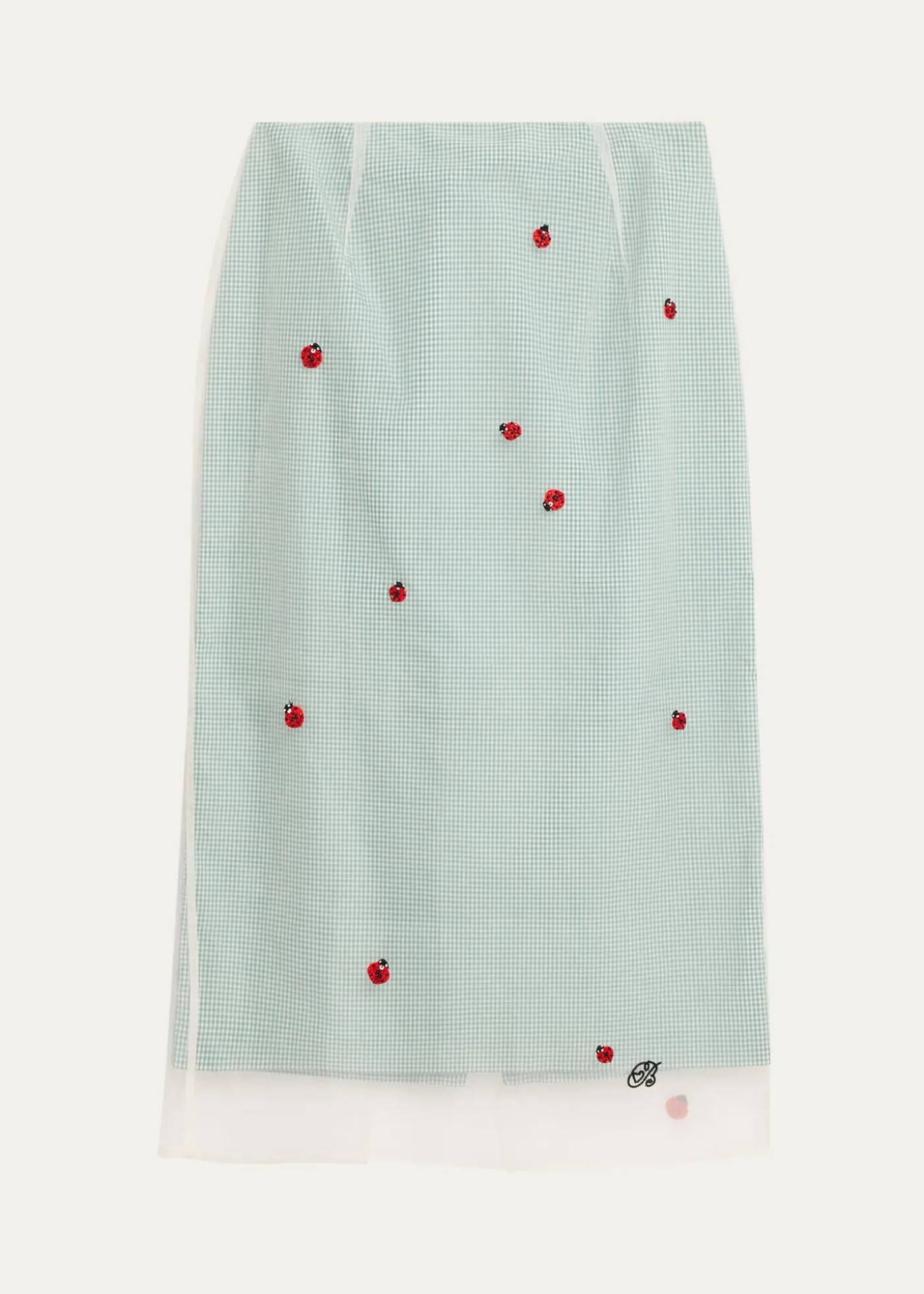 BERNADETTERoxane Lady Bug Layered Midi Skirt