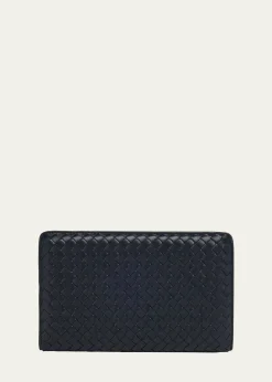 Bottega VenetaAgenda Leather Clutch Bag