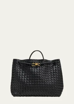 Bottega VenetaAndiamo Large Leather Tote Bag