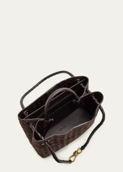 Bottega VenetaAndiamo Medium Top-Handle Bag in Suede
