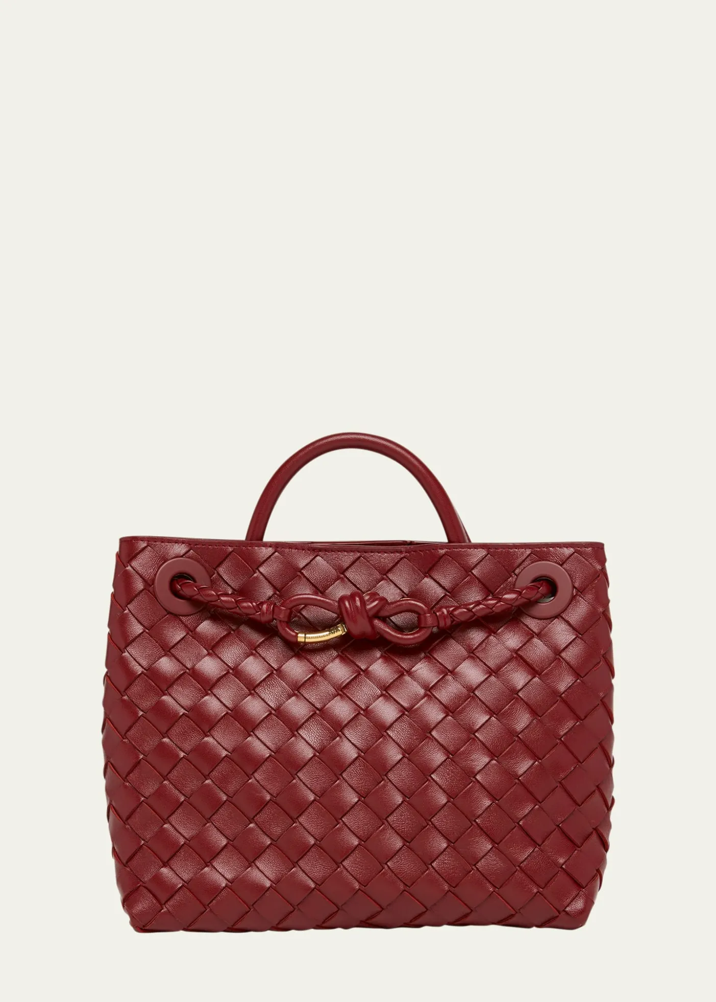 Bottega VenetaAndiamo Small Leather Tote Bag
