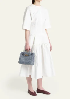 Bottega VenetaAndiamo Small Suede Tote Bag