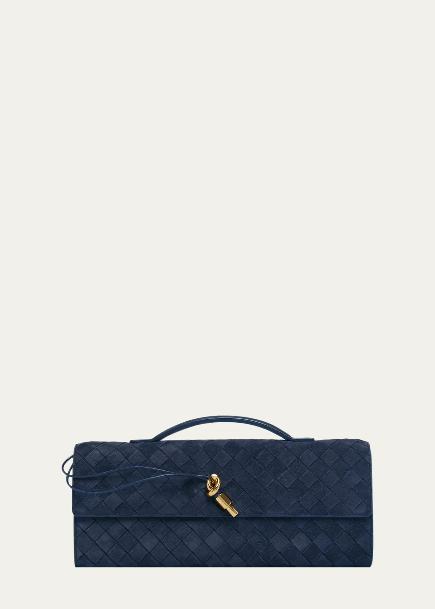 Bottega VenetaAndiamo Suede Clutch Bag