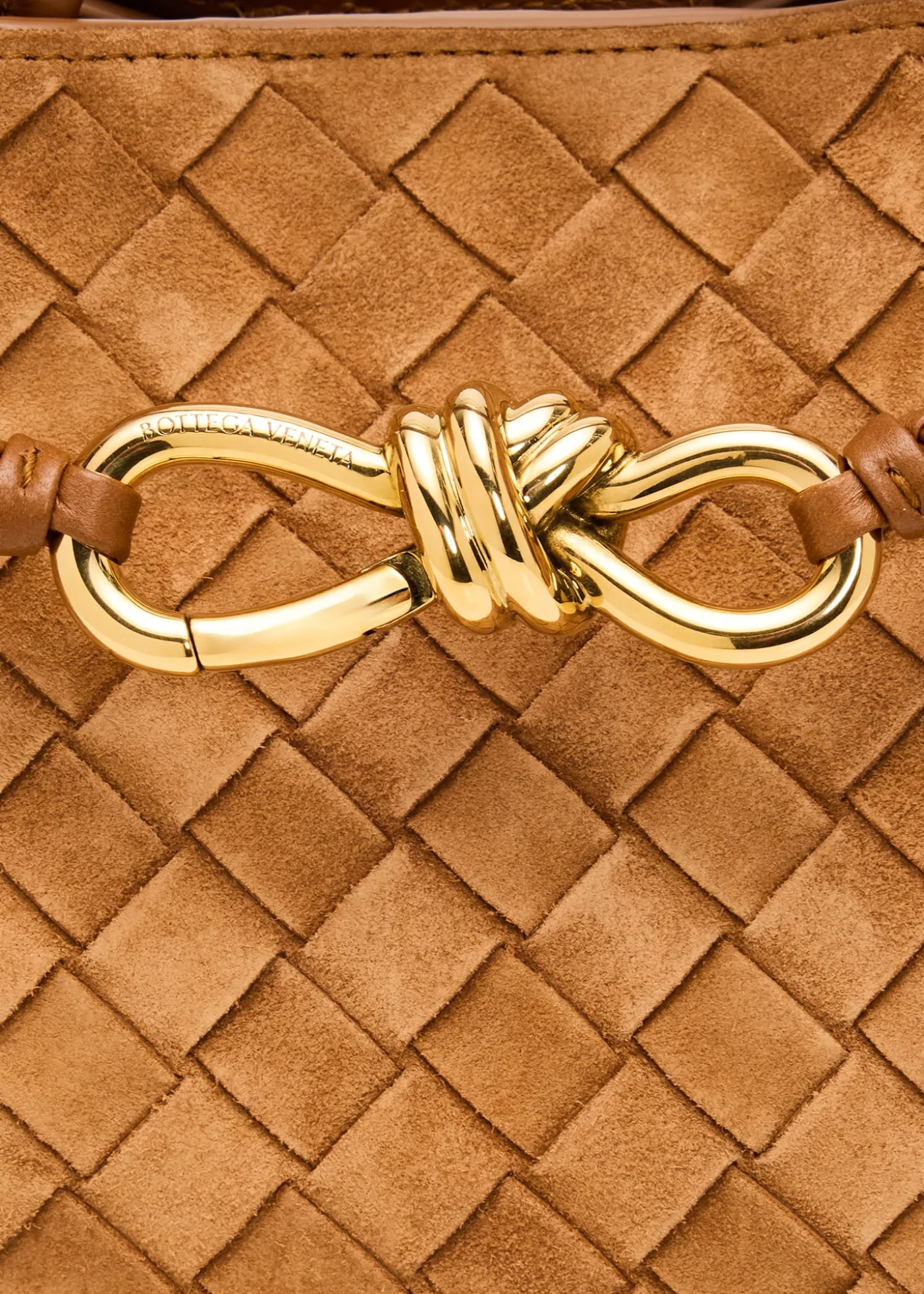 Bottega VenetaAndiamo Suede Top-Handle Bag