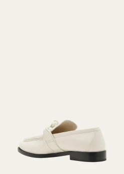 Bottega Veneta Astaire Knot Leather Loafers