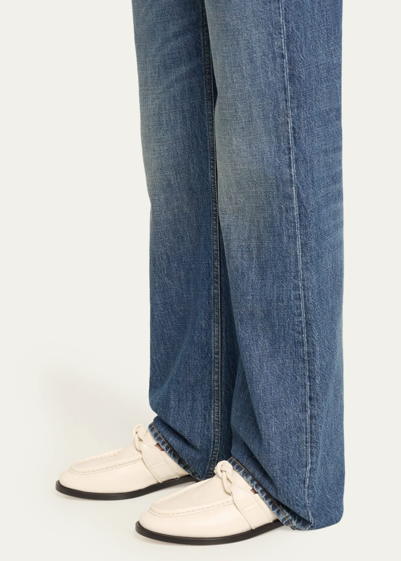 Bottega Veneta Astaire Knot Leather Loafers