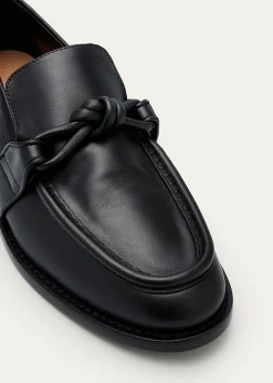 Bottega VenetaAstaire Metal Knot Leather Loafers