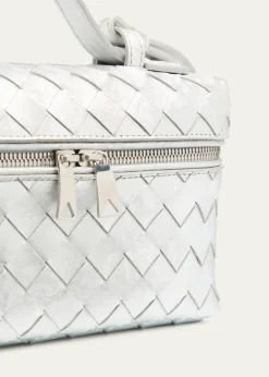 Bottega VenetaBang Bang Laminated Leather Vanity Crossbody Bag