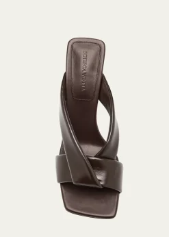 Bottega VenetaCriss Cross Padded Leather Slide Sandals