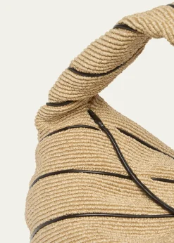 Bottega VenetaHop Large Striped Shoulder Bag