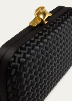 Bottega VenetaIntrecciato Knot Clutch Bag