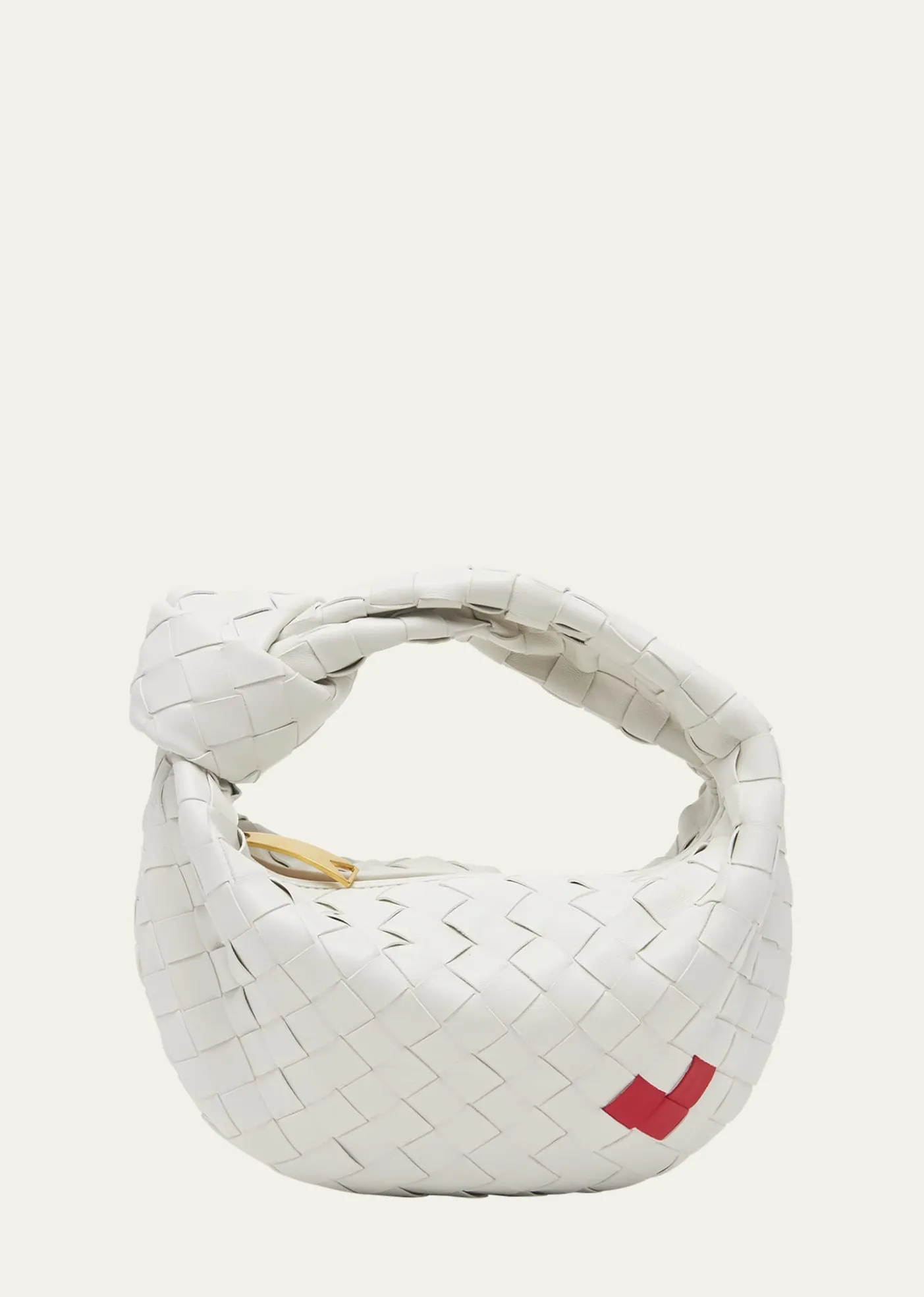 Bottega VenetaJodie Mini Heart Intrecciato Top-Handle Bag