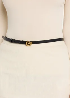 Bottega VenetaKnot Intreccio Leather Belt