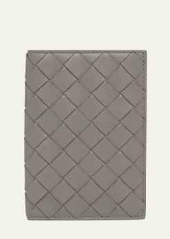 Bottega VenetaLeather Passport Case
