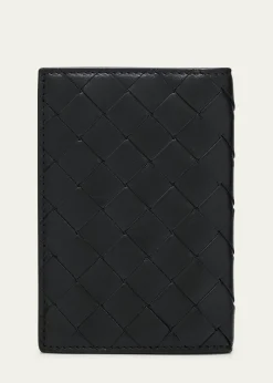 Bottega VenetaLeather Passport Case