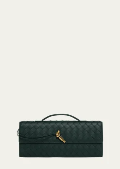Bottega VenetaLong Andiamo Clutch Bag with Handle
