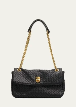 Bottega VenetaMadison Intrecciato Leather Shoulder Bag