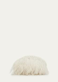 Bottega VenetaNappa Leather & Feather Clutch Bag