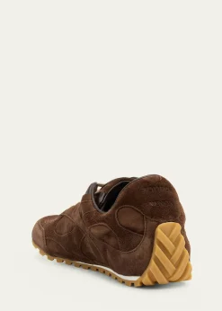 Bottega VenetaOrbit Flash Suede Low-Top Sneakers