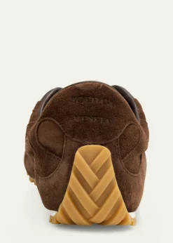 Bottega VenetaOrbit Flash Suede Low-Top Sneakers