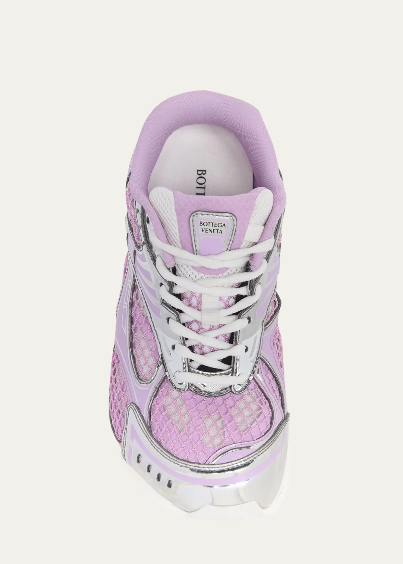 Bottega VenetaOrbit Metallic Net Runner Sneakers