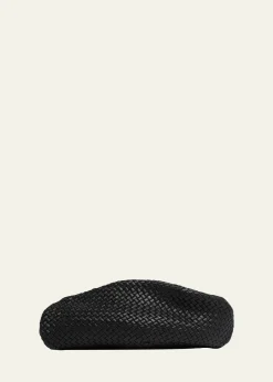 Bottega VenetaPadded Leather Sculptural Clutch Bag