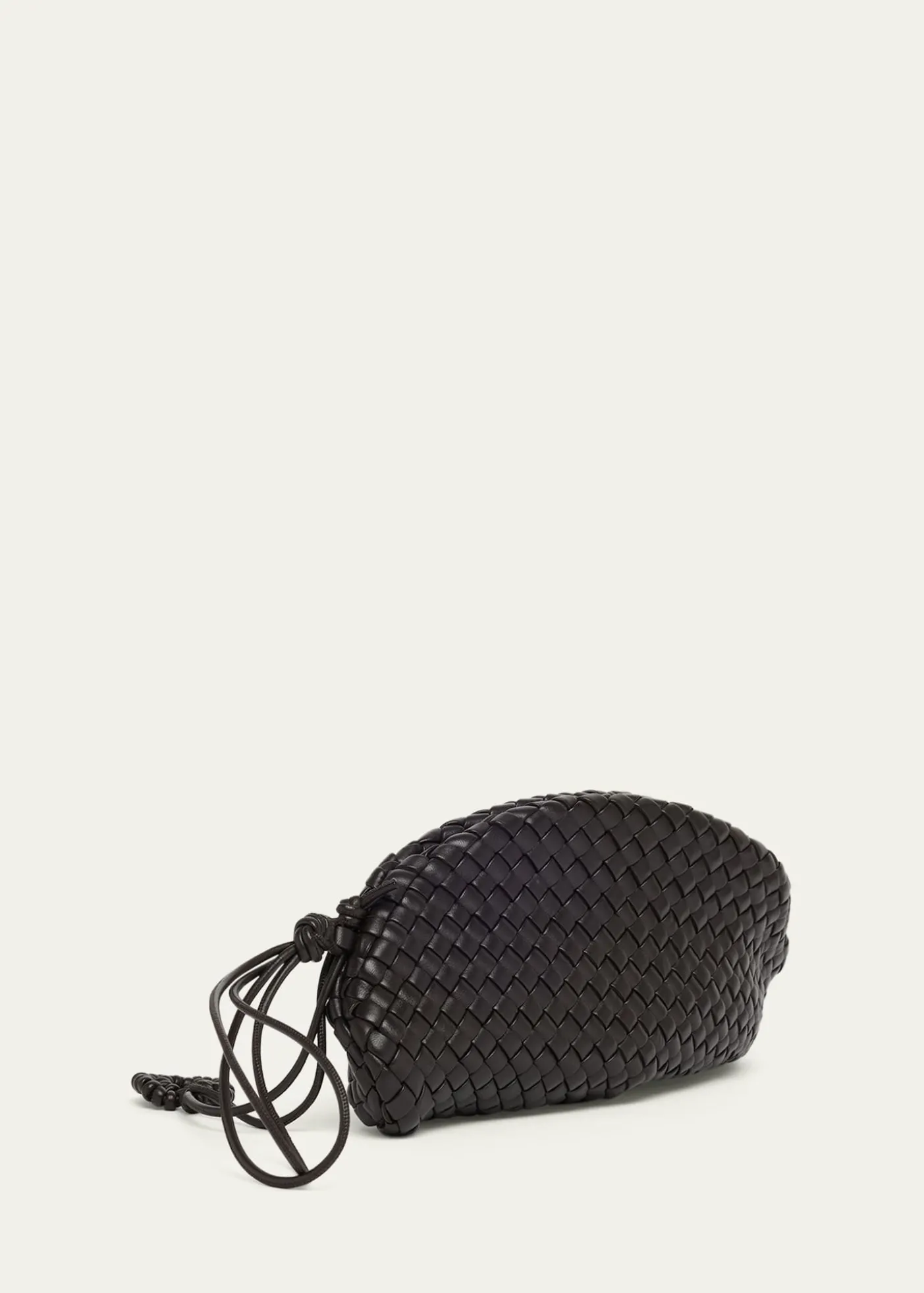 Bottega VenetaPadded Leather Sculptural Clutch Bag