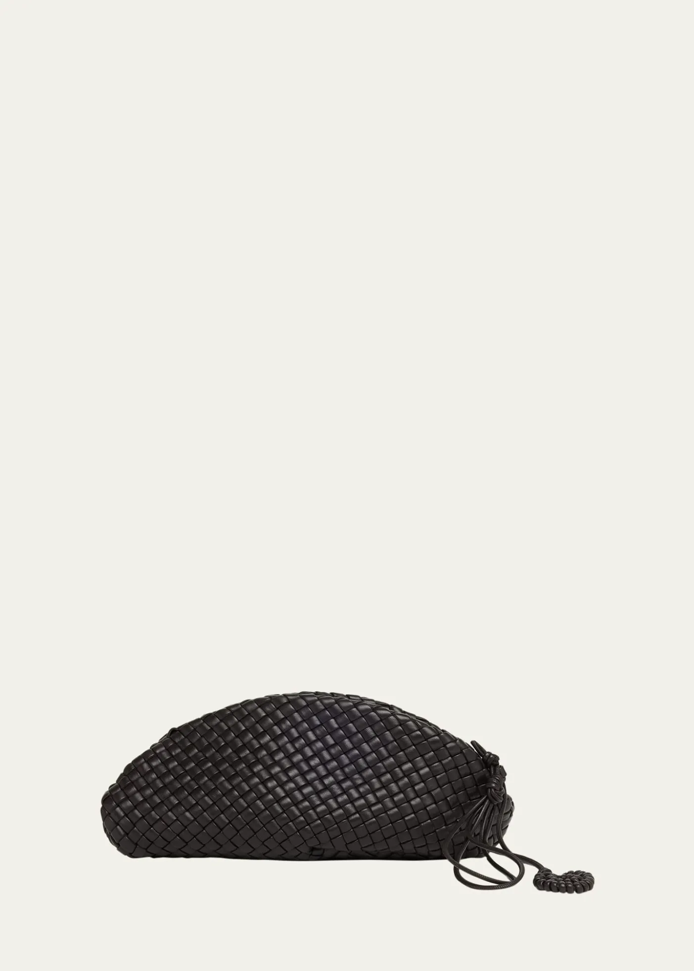 Bottega VenetaPadded Leather Sculptural Clutch Bag