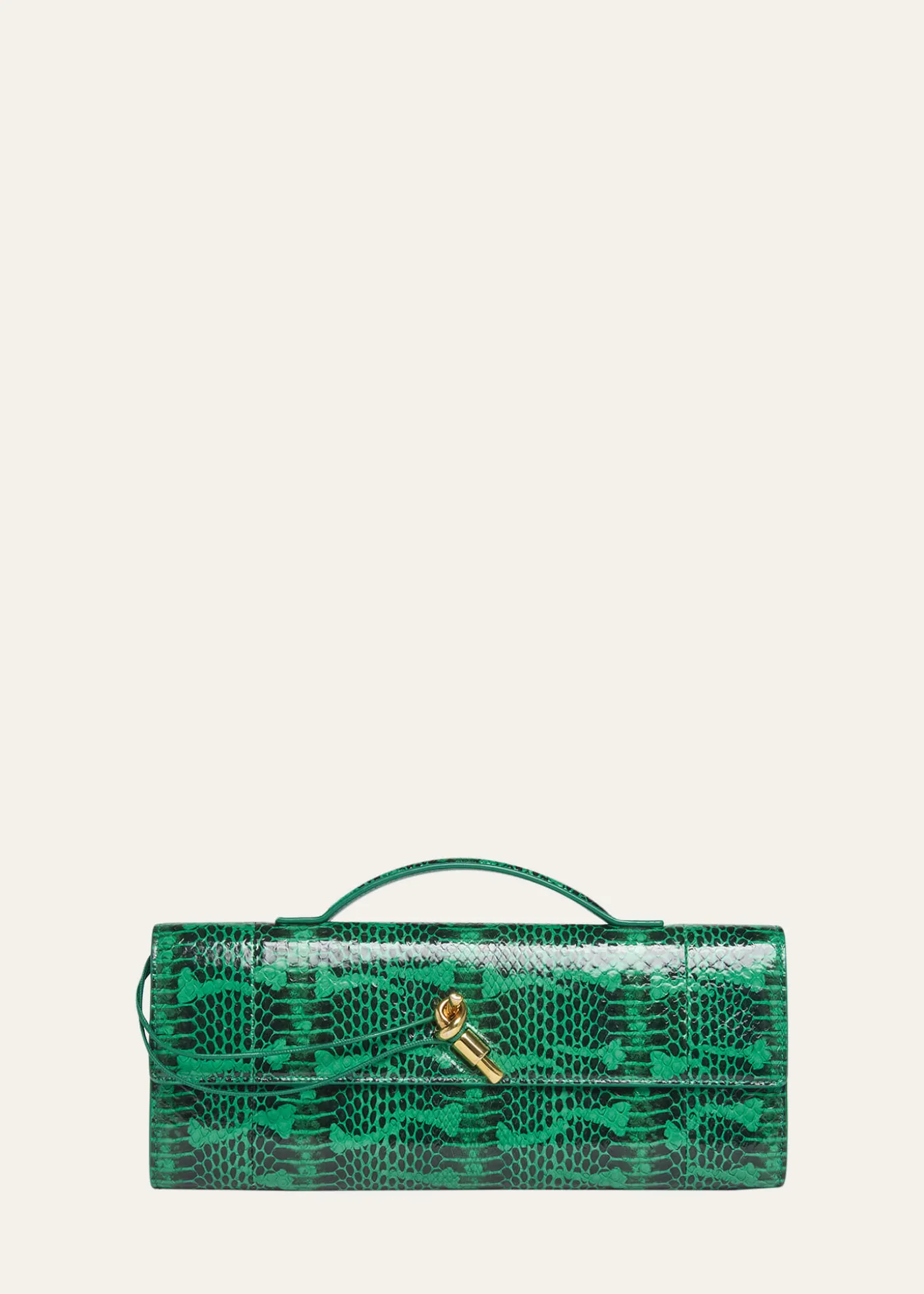 Bottega VenetaSnakeskin Clutch Bag