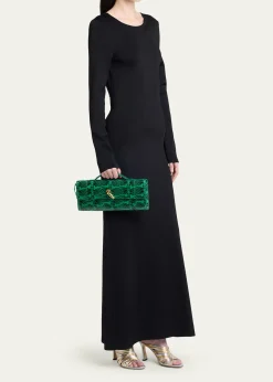 Bottega VenetaSnakeskin Clutch Bag