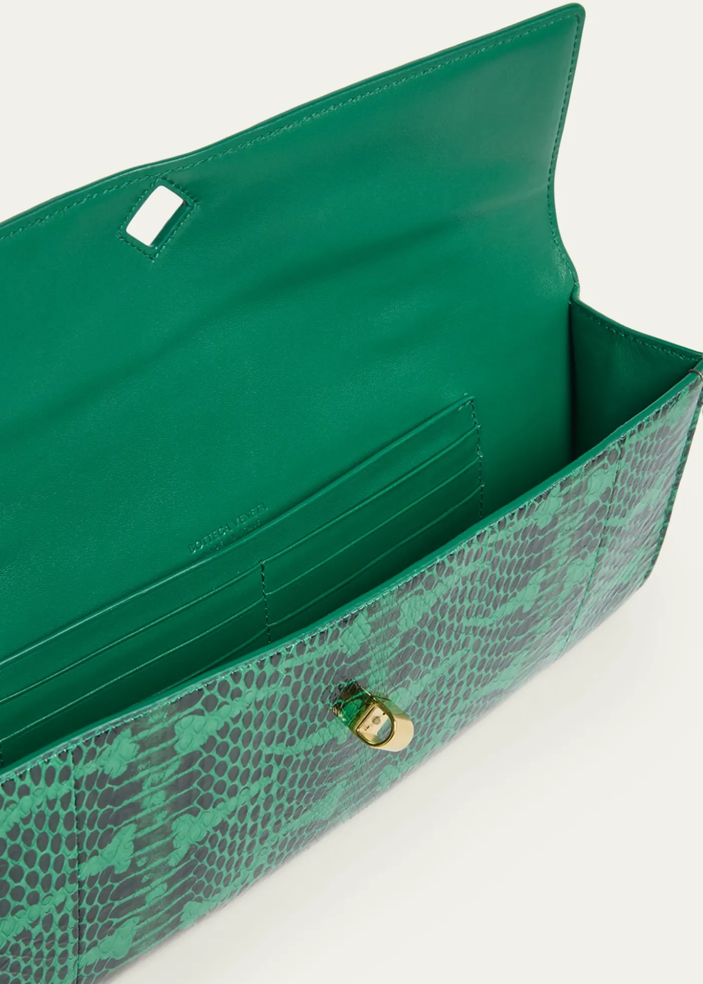 Bottega VenetaSnakeskin Clutch Bag