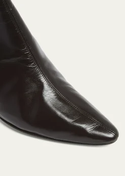 Bottega VenetaSofia Leather Ankle Booties