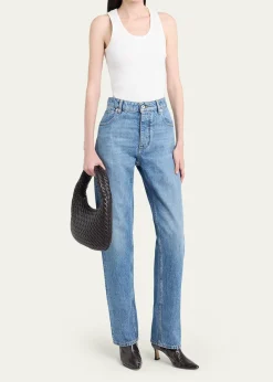 Bottega VenetaVeneta Small Leather Hobo Bag
