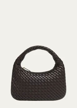 Bottega VenetaVeneta Small Leather Hobo Bag