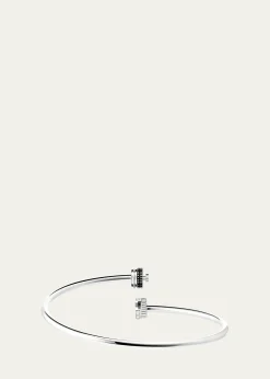 BoucheronQuatre Black Edition Bangle Bracelet with Diamonds