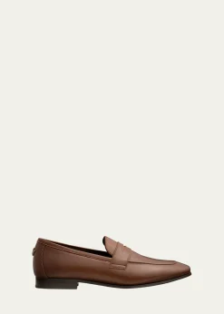 BougeotteFlaneur Leather Penny Loafers