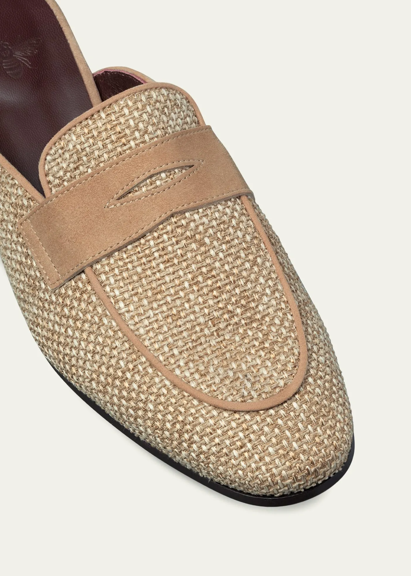 BougeotteRaffia Loafer Mules