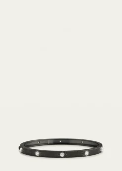 BuccellatiMacri Classica Bangle, Black Gold, 5mm